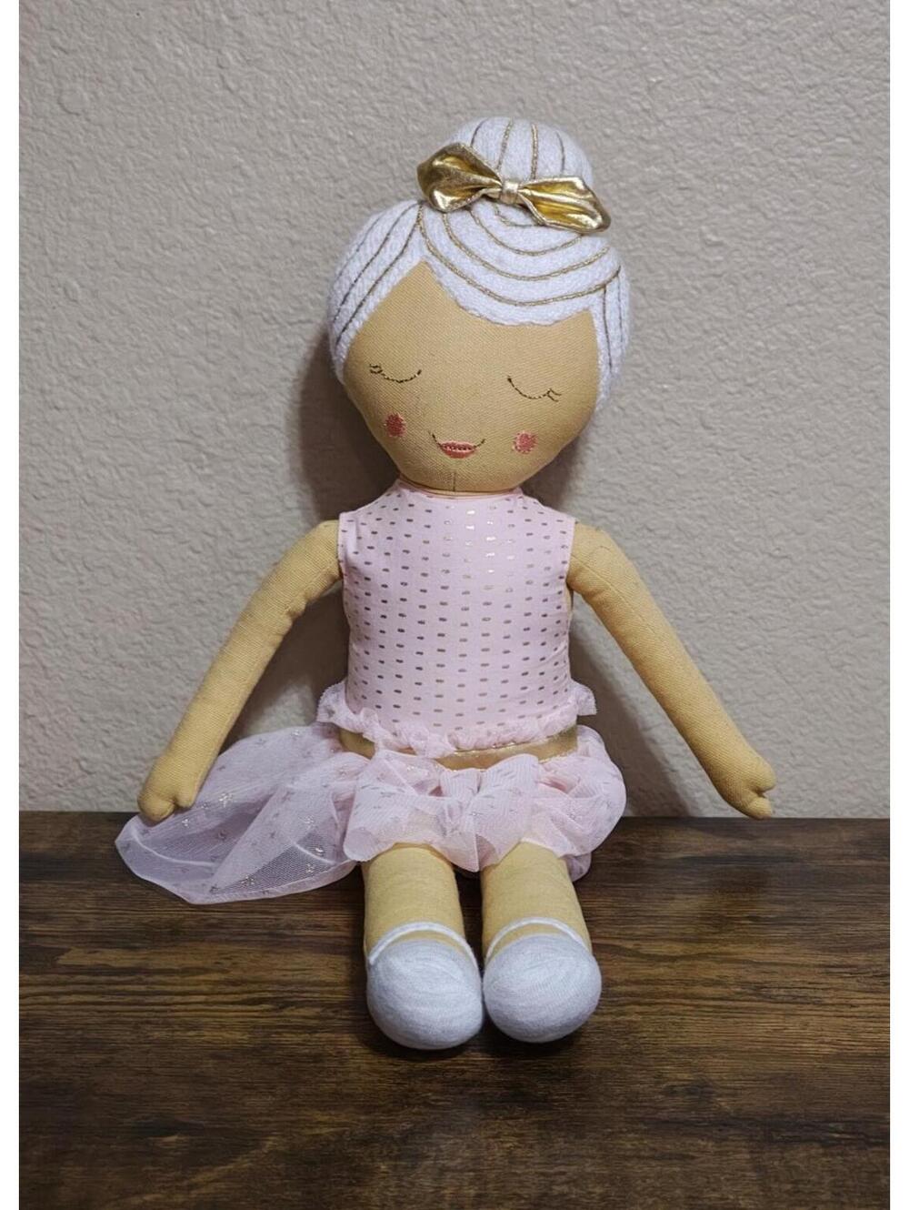 2017 Target Pillowfort Ballerina Plush Doll Pillow